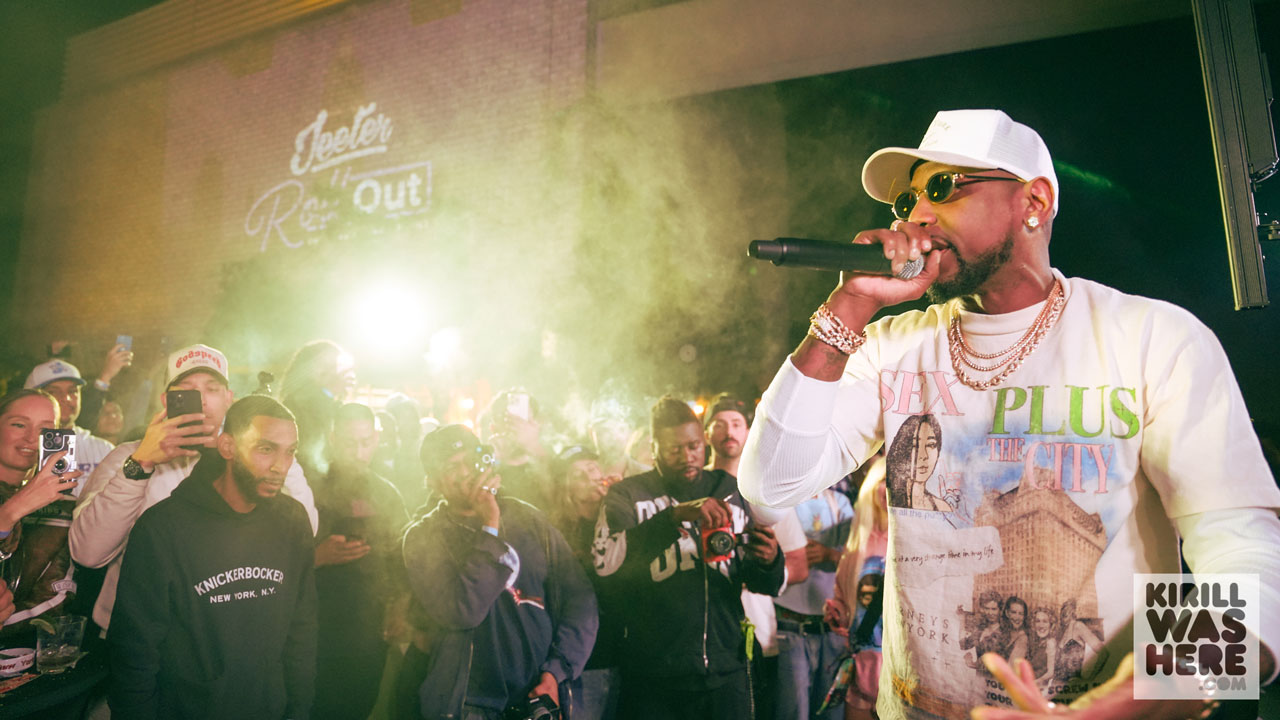 Fabolous at Jeeter NYC launch party
