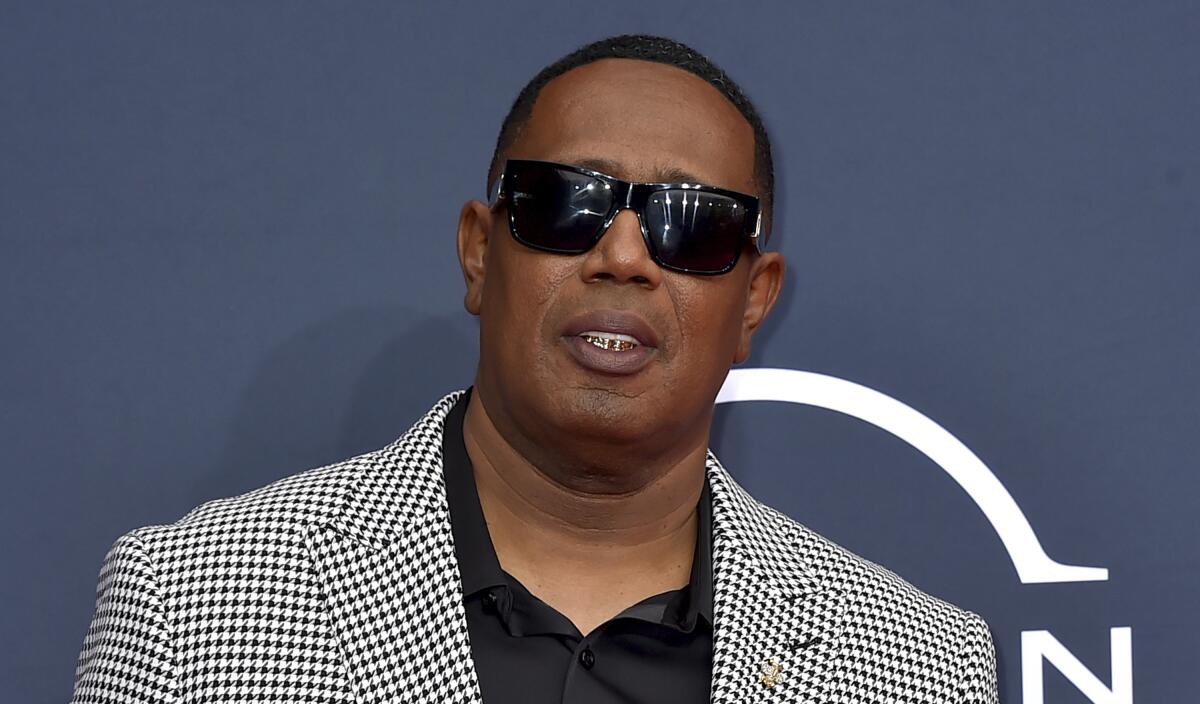 Master P on the red carpet