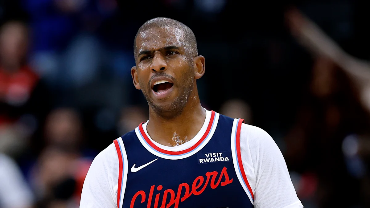 Man posing energetically